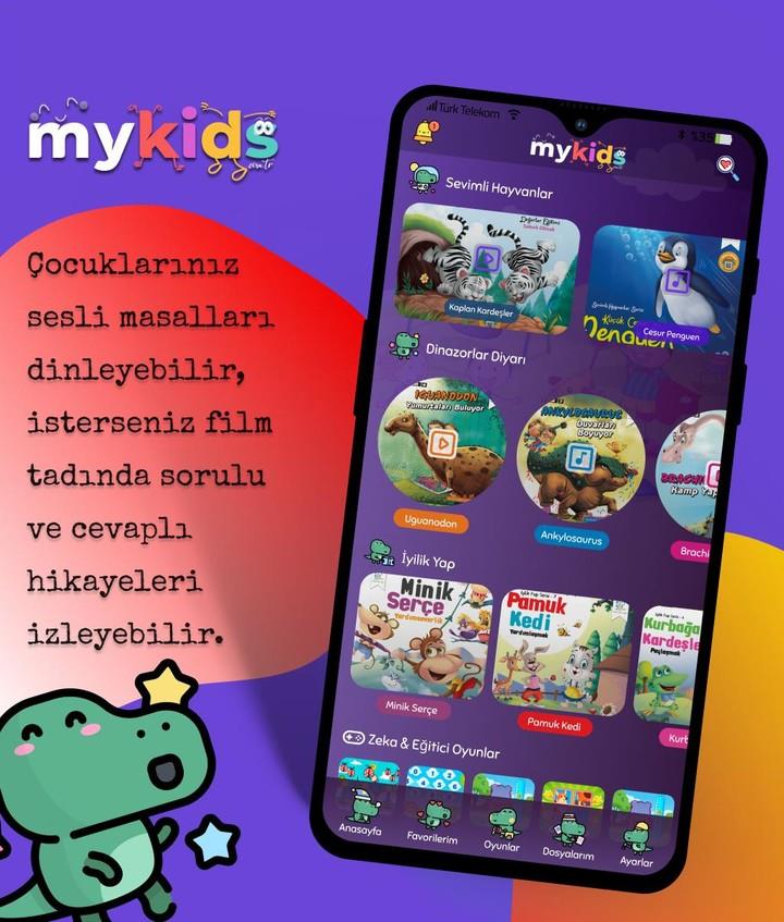 Mykids Masallar & Oyunlar Скриншот 1