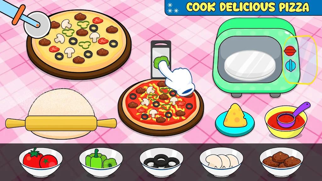 Kitchen Set Cooking Games Скриншот 1