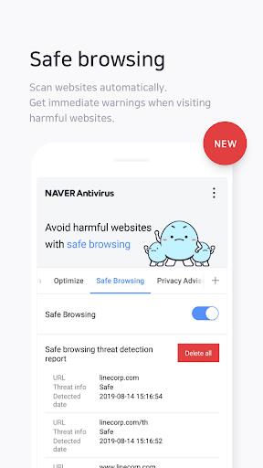 NAVER Antivirus Zrzut ekranu 3