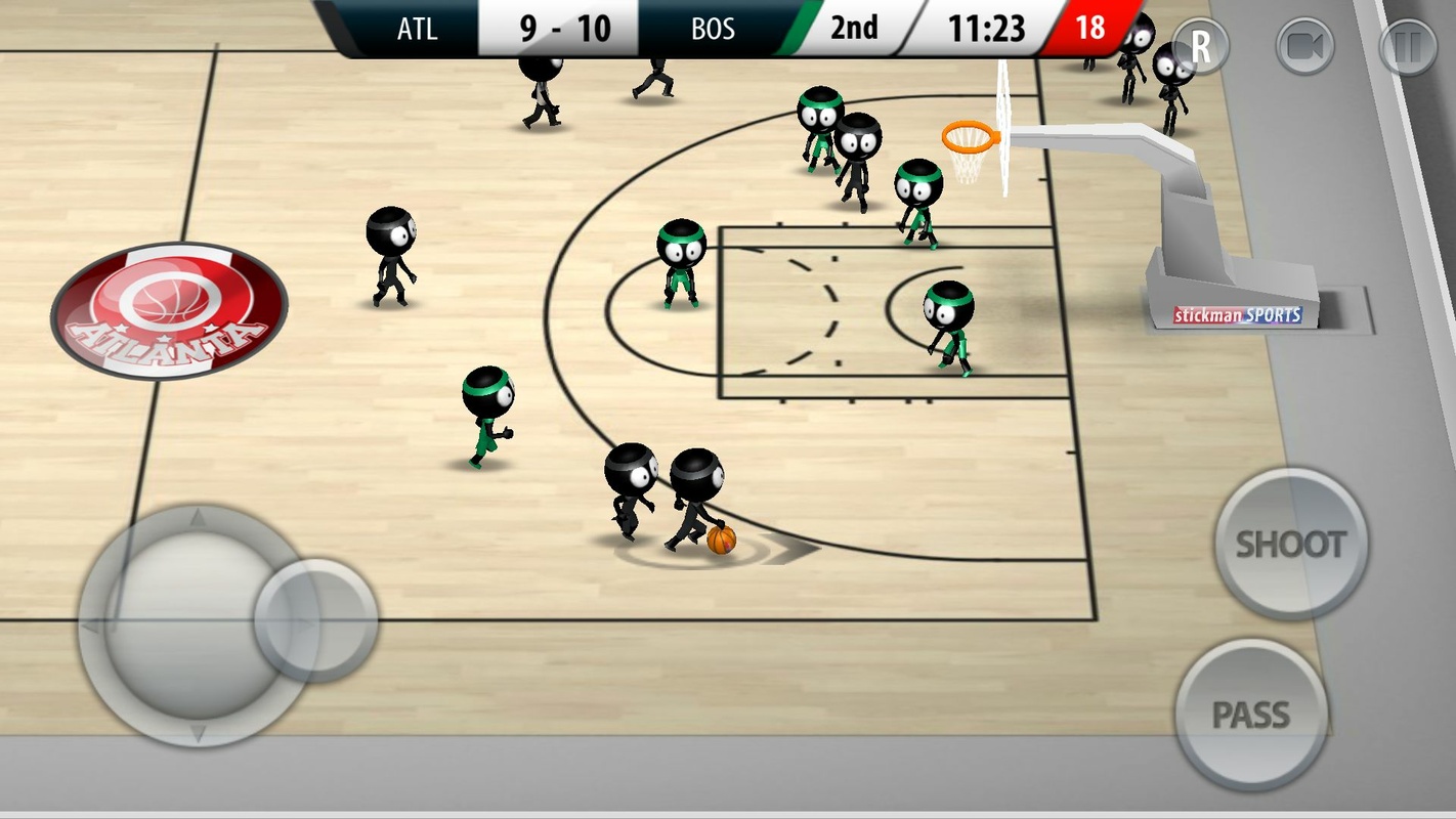 Stickman Basketball 2017 스크린샷 0