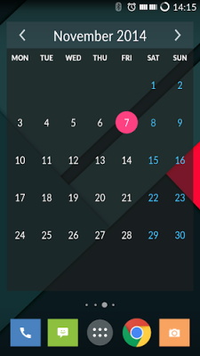 Month Calendar Widget by BiHSnow स्क्रीनशॉट 1