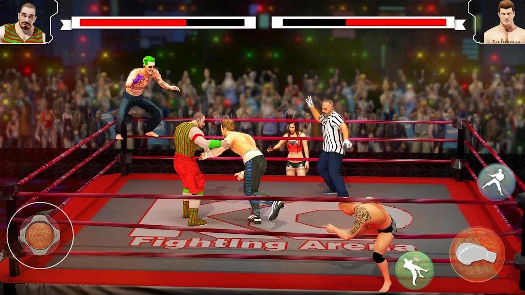 Beat Em Up Wrestling Game Mod Capture d'écran 0