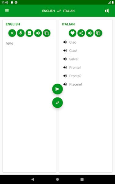 Italian - English Translator ภาพหน้าจอ 1