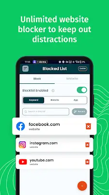 BlockerX: Porn Blocker/ NotFap ภาพหน้าจอ 3