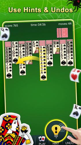 Spider Solitaire Zrzut ekranu 3