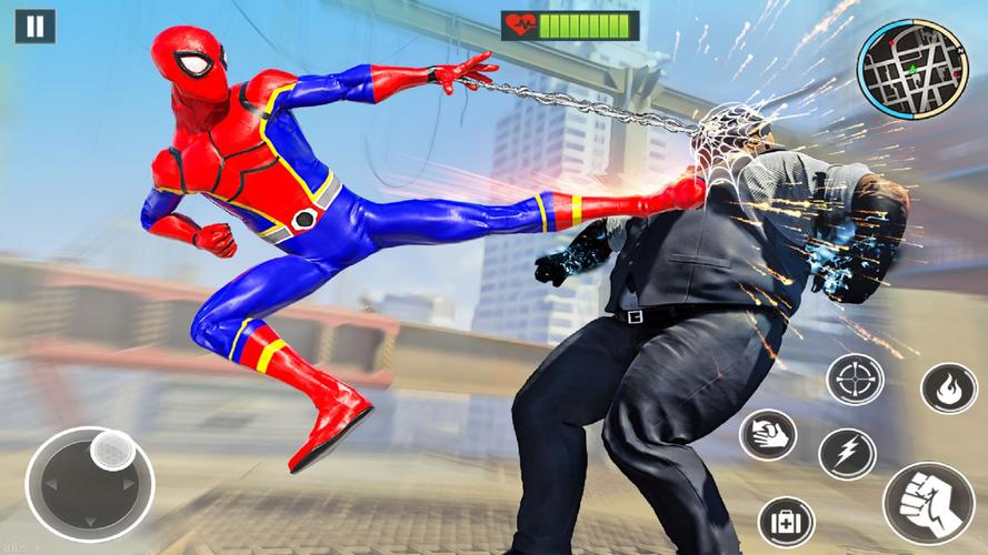 Robot Spider Hero Spider Games Captura de pantalla 1