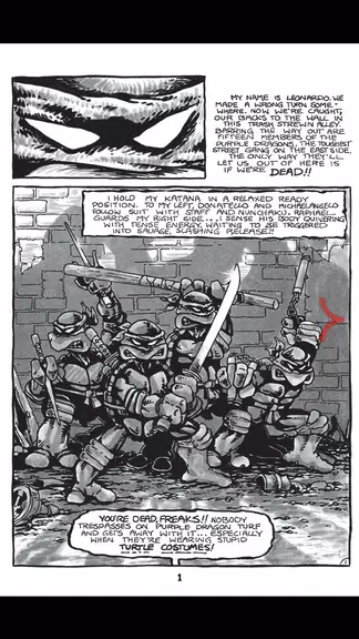 TMNT Comics 螢幕截圖 2