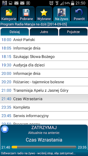 TV Trwam i Radio Maryja Polska 스크린샷 1