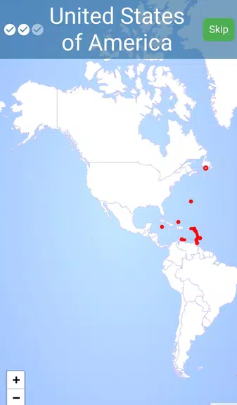 WORLD MAP: Geography Quiz, Atl Captura de pantalla 3