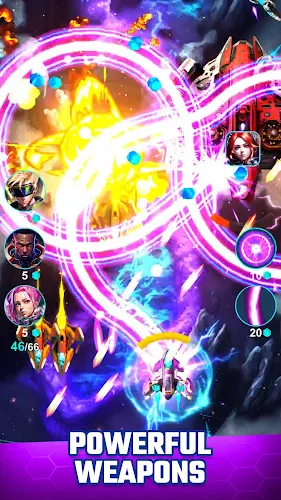 Star Thunder: Space Shooter Schermafbeelding 1