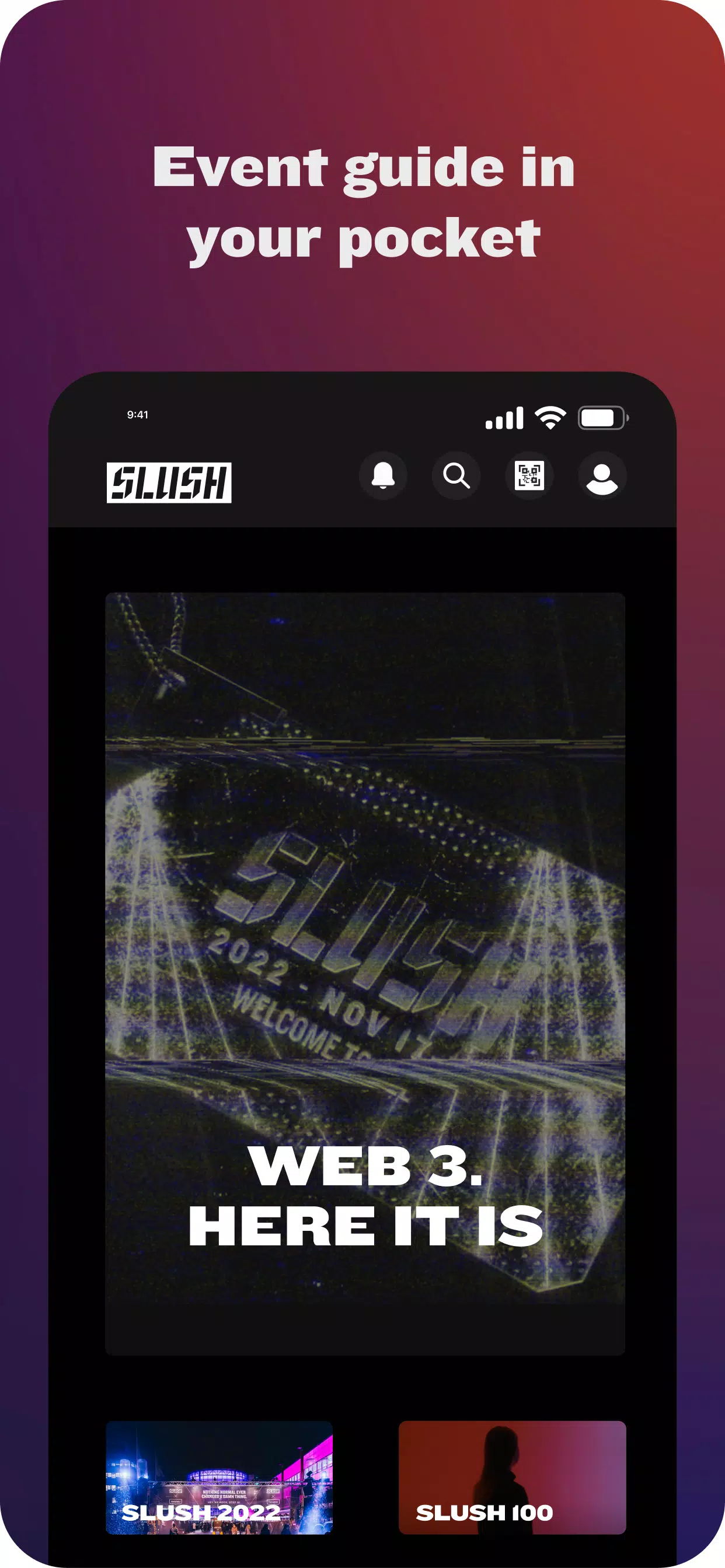 Slush App ဖန်သားပြင်ဓာတ်ပုံ 2