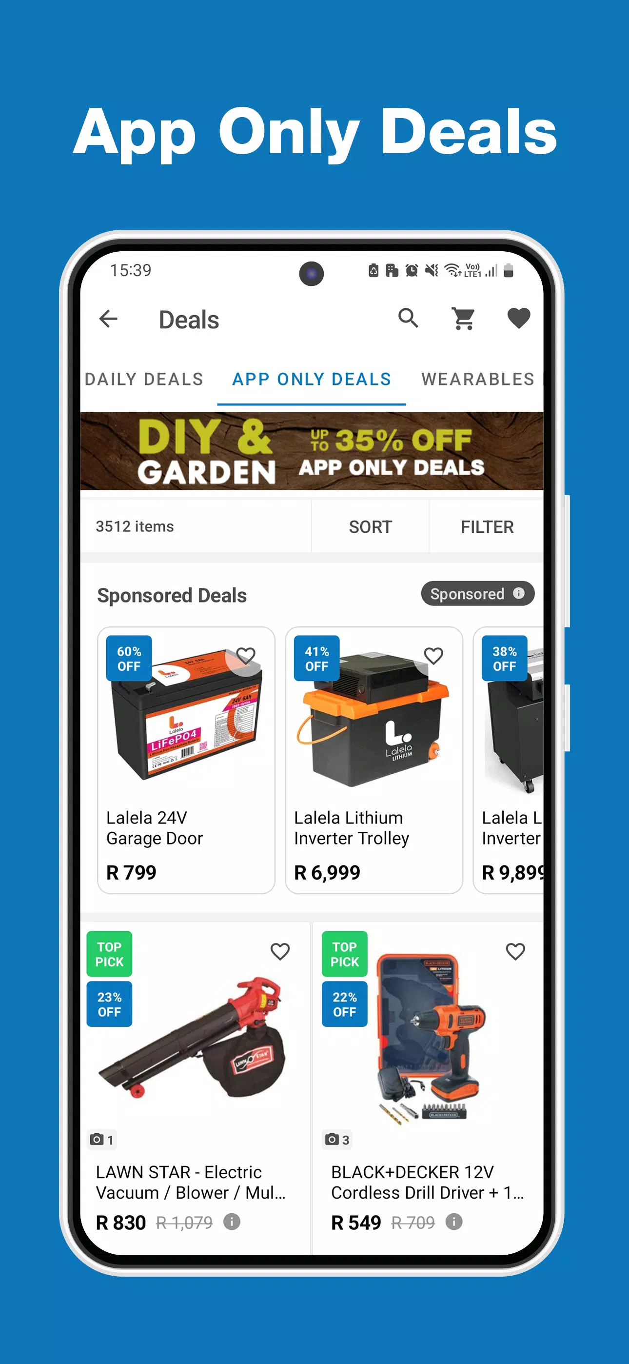 Takealot – Online Shopping App スクリーンショット 1