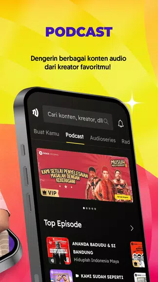 NOICE: Podcast & Radio ဖန်သားပြင်ဓာတ်ပုံ 1