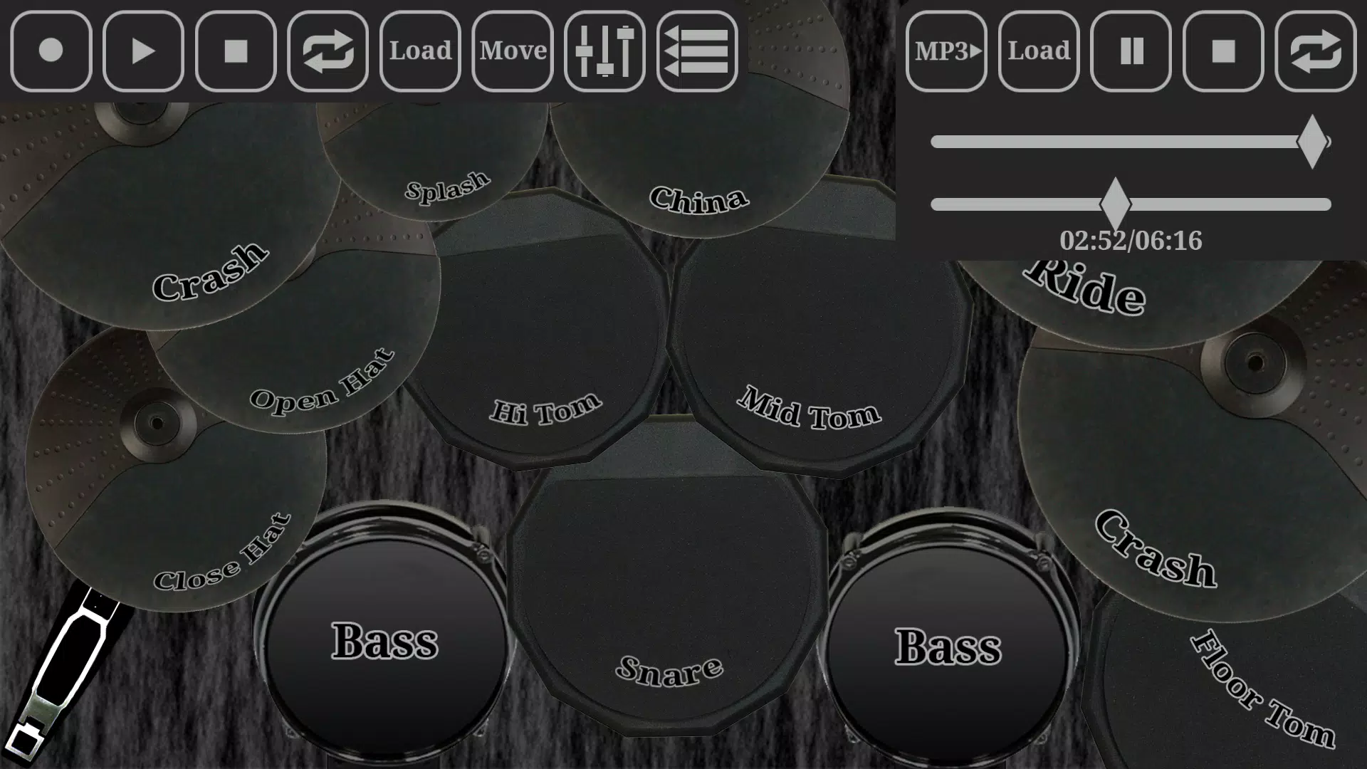Drum kit 螢幕截圖 3