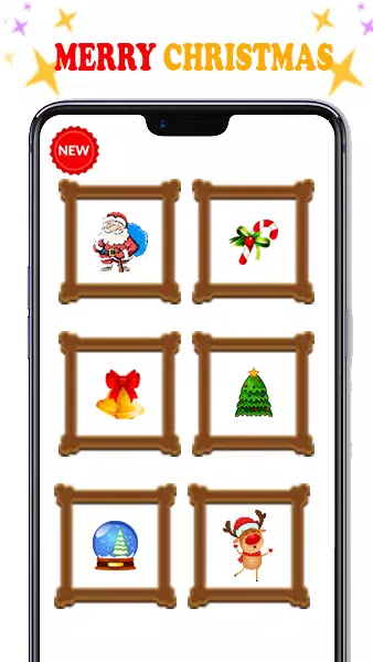 Christmas - Coloring by Number ဖန်သားပြင်ဓာတ်ပုံ 3