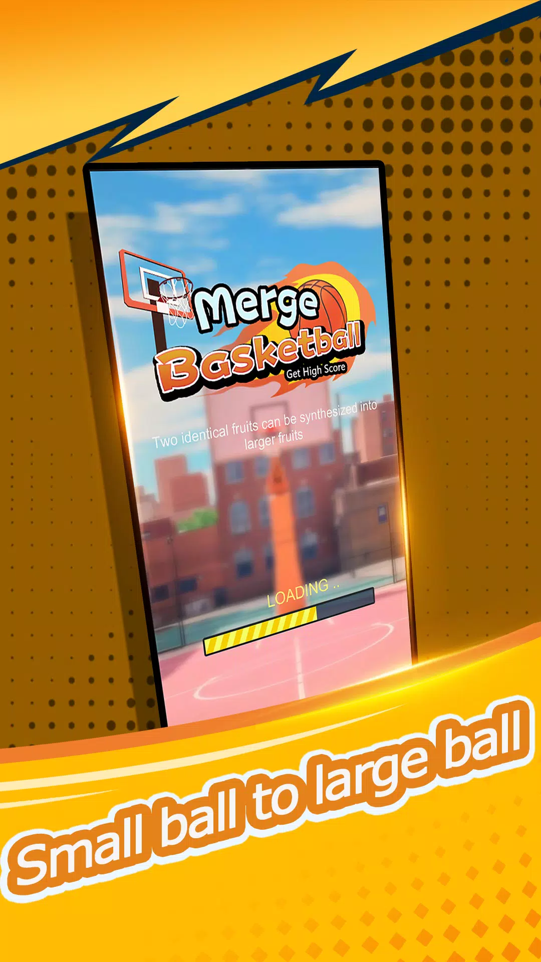 Merge Basketball:Get HighScore Schermafbeelding 0