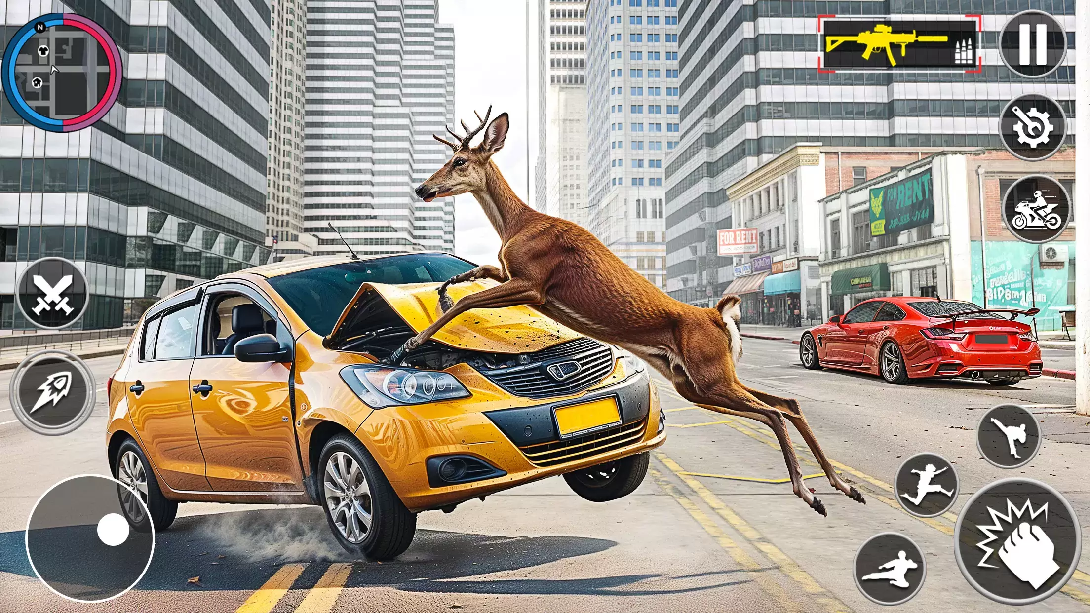 Deer Simulator 3D Open World ภาพหน้าจอ 1