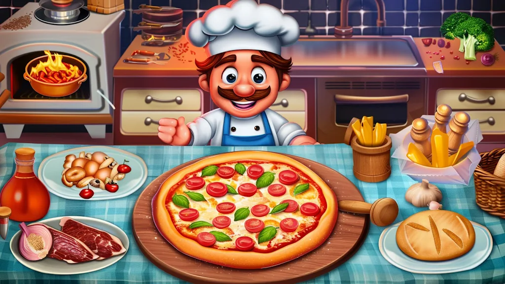 Pizza Maker Cooking Girls Game Скриншот 2