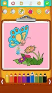 Butterfly Coloring Pages Ekran Görüntüsü 1