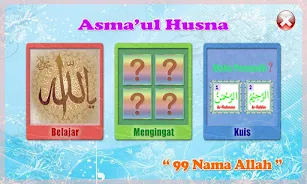 Belajar Asmaul Husna Zrzut ekranu 0