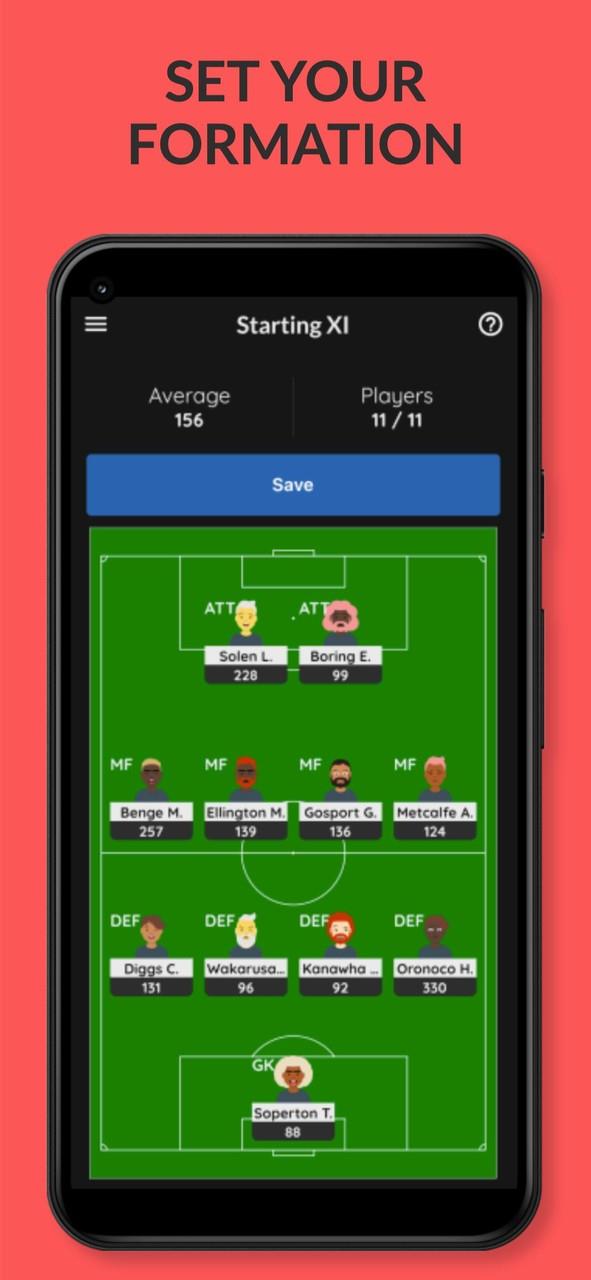 MYFM - Online Football Manager 螢幕截圖 1