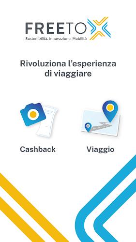 Free To X: Cashback e Viaggio ภาพหน้าจอ 0