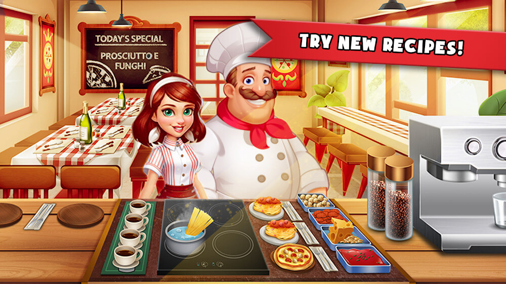 Cooking Madness Mod Ảnh chụp màn hình 0