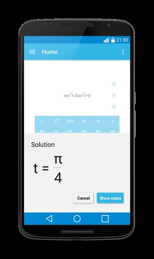 MalMath: Step by step solver スクリーンショット 2