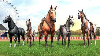 Rival Horse Racing Horse Games স্ক্রিনশট 0