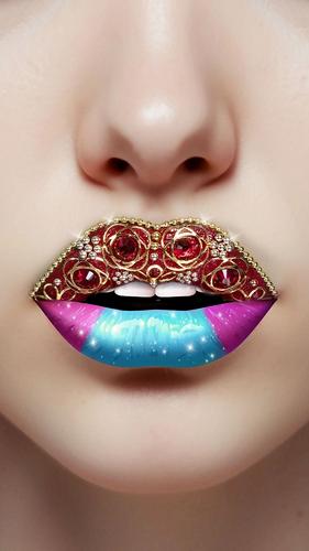 Lip Art Beauty DIY Makeup Game Скриншот 3