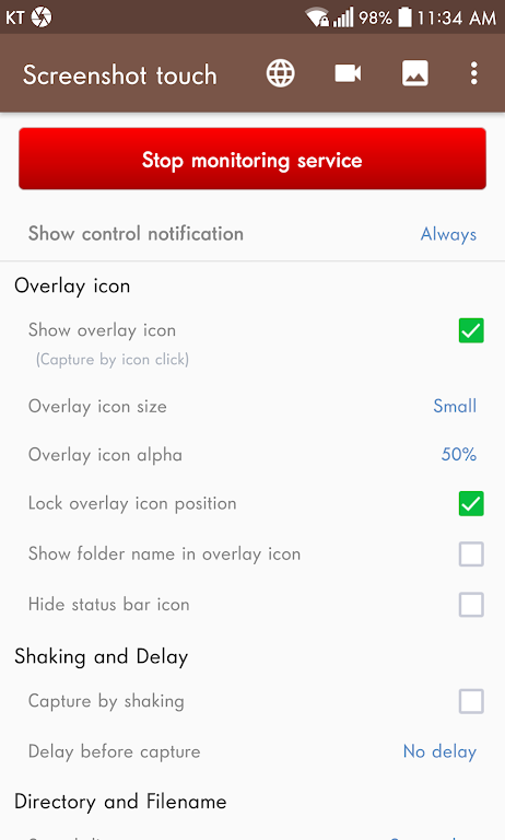 Screenshot touch Скриншот 0