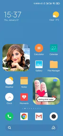Moments Widget स्क्रीनशॉट 1