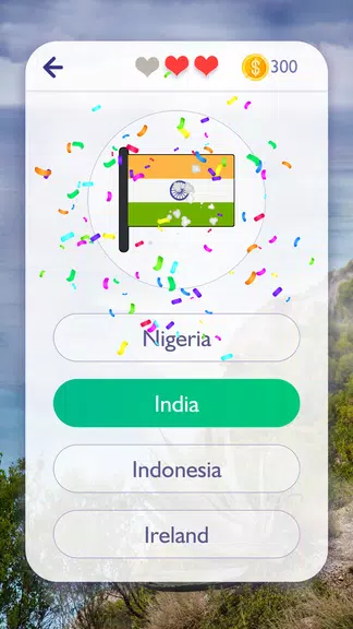 Guess The Country : Quiz Game Captura de pantalla 3