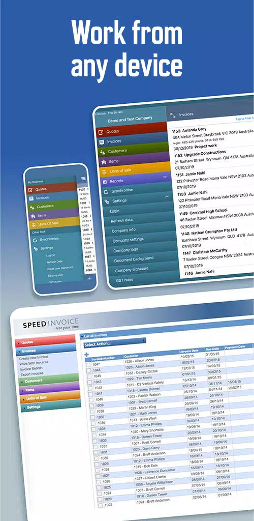 Invoice Maker ဖန်သားပြင်ဓာတ်ပုံ 3