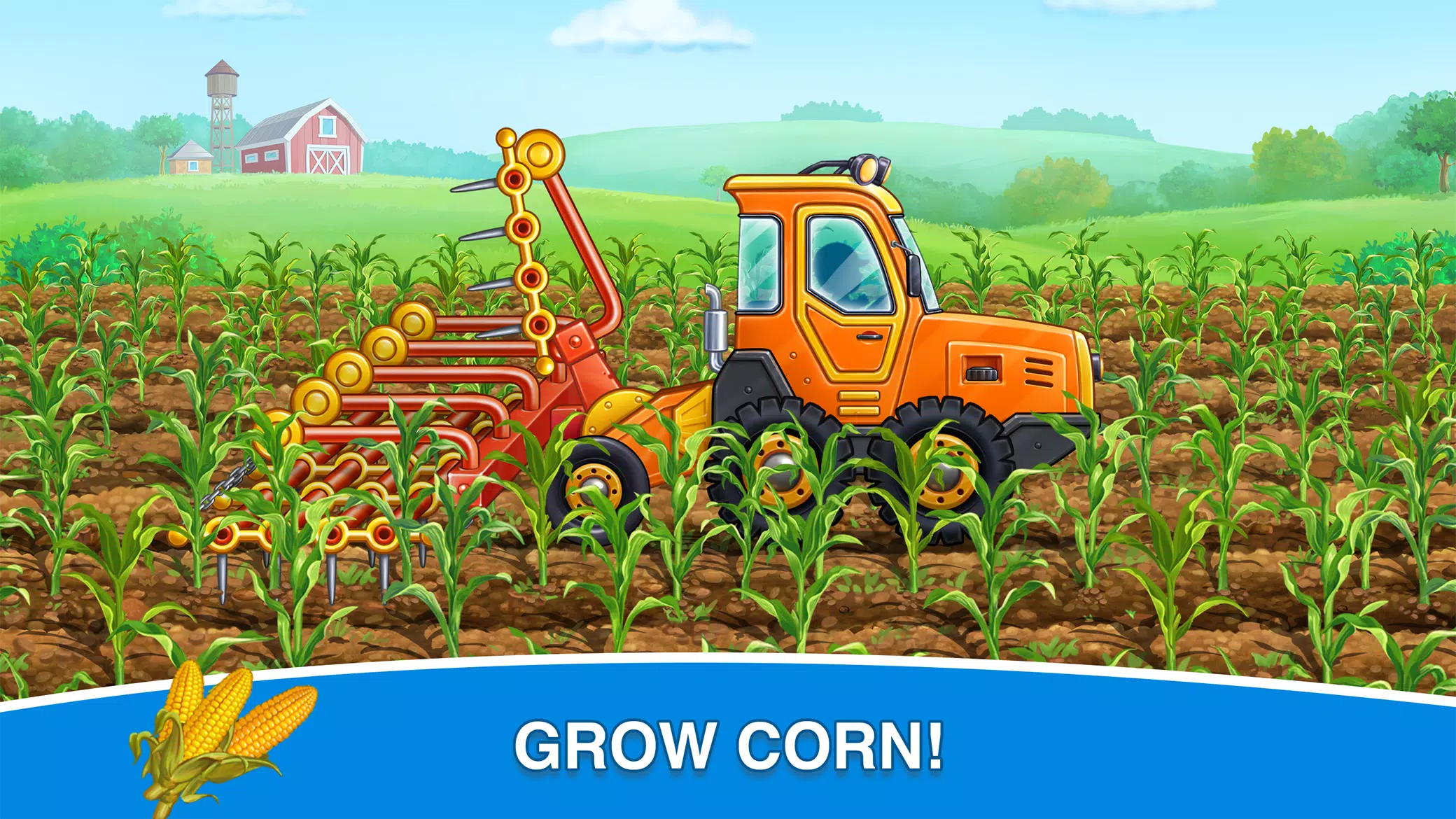 Corn Harvest Baby Farming Game Tangkapan skrin 2
