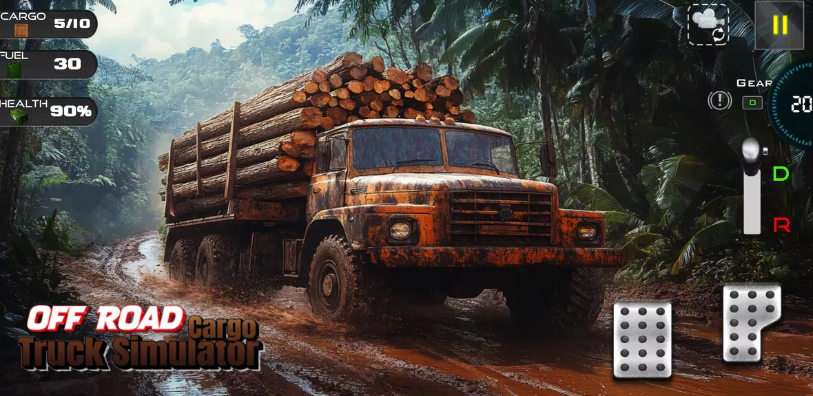 Truck Cargo simulator offroad Zrzut ekranu 2