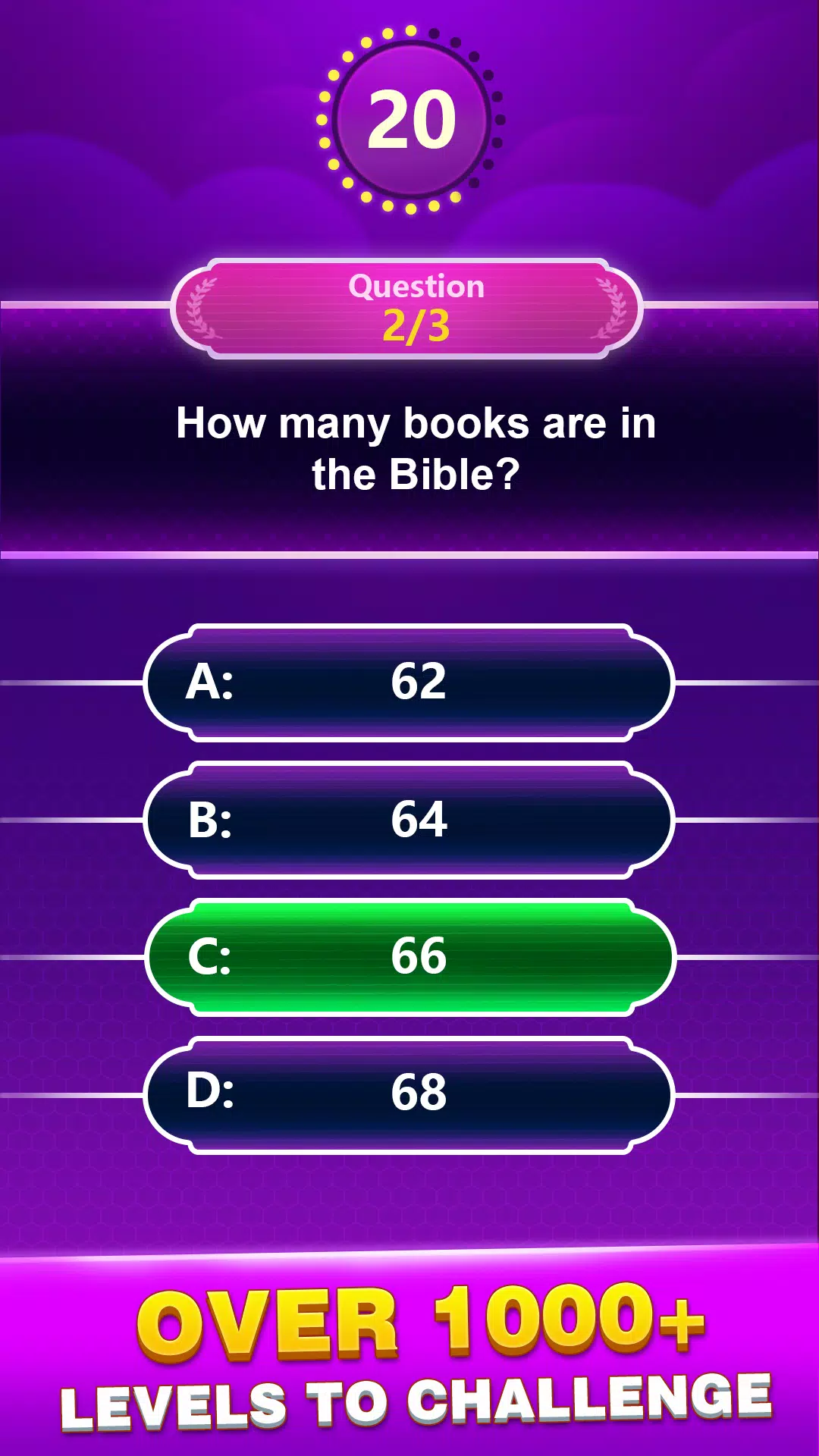 Bible Trivia ภาพหน้าจอ 1