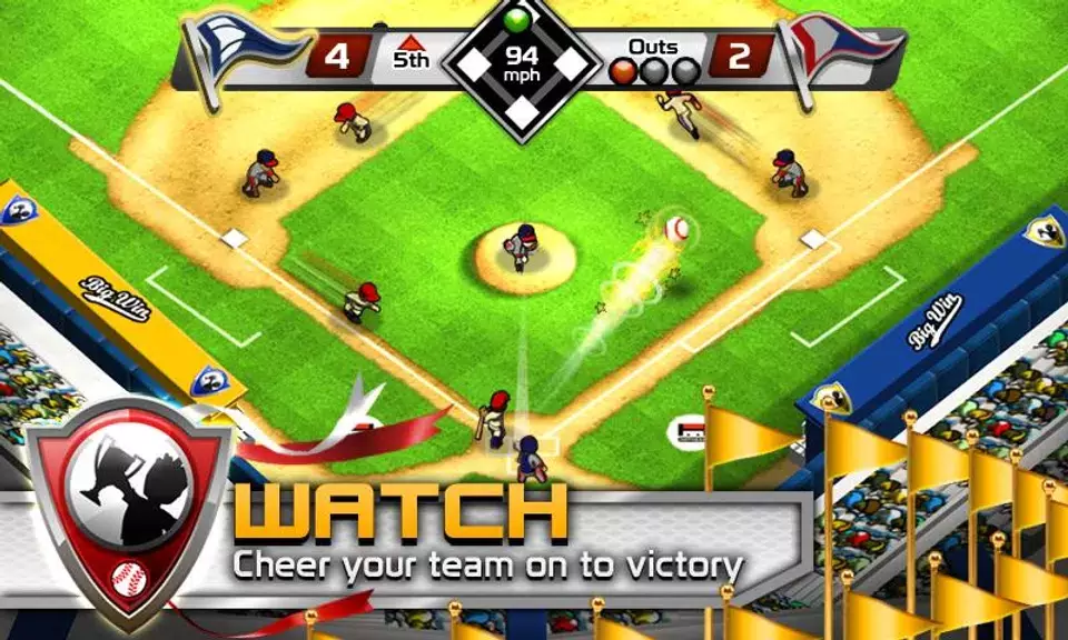 BIG WIN Baseball Screenshot 1