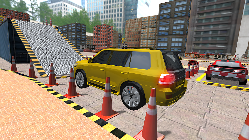 Prado Car Parking Driving Game Tangkapan skrin 3