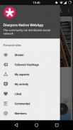 Diaspora Native WebApp Capture d'écran 2