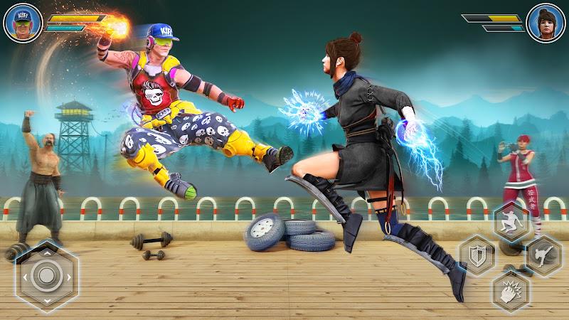 Fighting games: Karate Kung Fu Tangkapan skrin 0