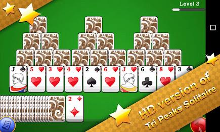 Classic Tri Peaks Solitaire 螢幕截圖 0