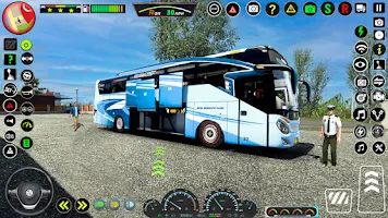 Coach Drive Simulator Bus Game Tangkapan skrin 1