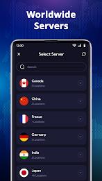 Brinjal VPN - Proxy & Secure Capture d'écran 3