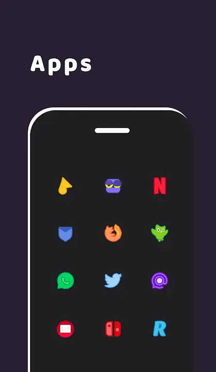 Duo Nano Icon Pack 螢幕截圖 0