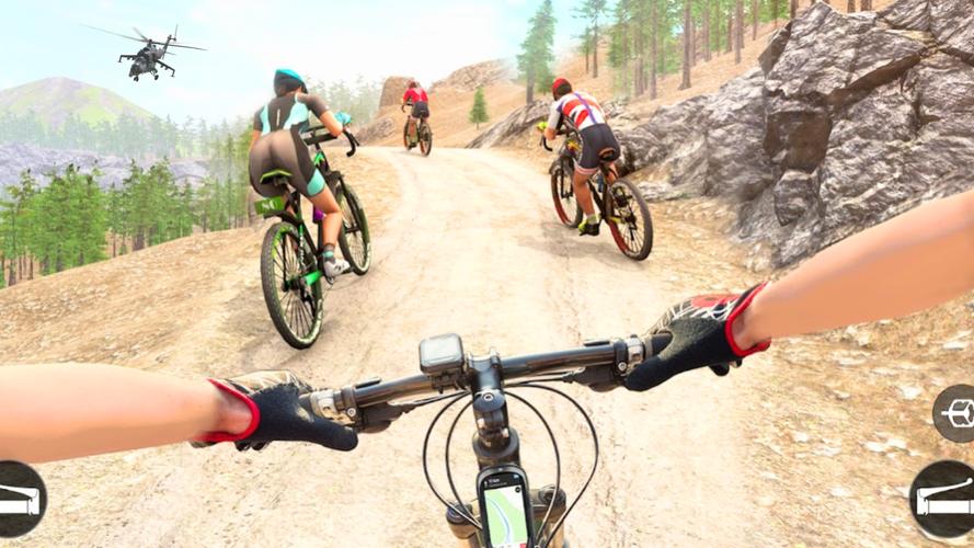 BMX Offroad Racing-Cycle Games 螢幕截圖 0