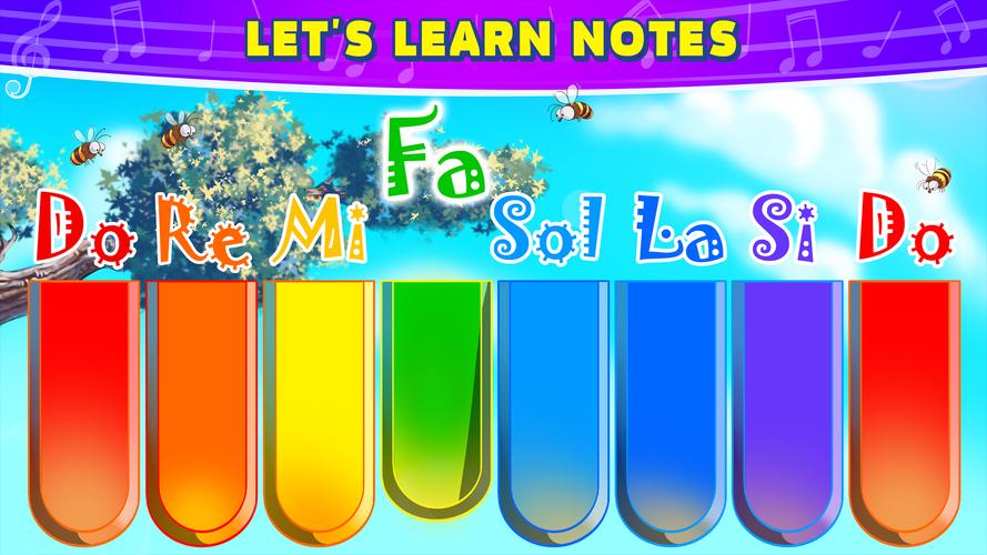 Baby Zoo Piano Games for Kids 螢幕截圖 1