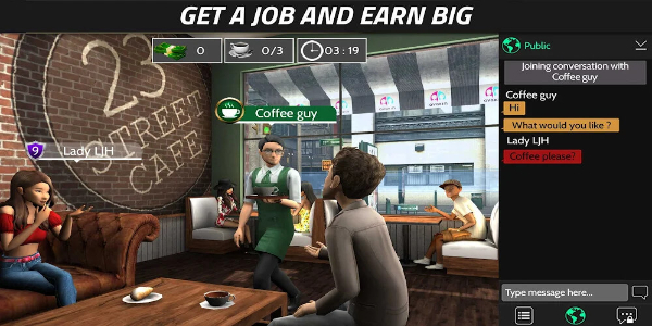 Schermata Avakin Life - 3D virtual world 3