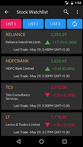 NSE BSE Indian Stock Quotes - Live Market Prices 스크린샷 3
