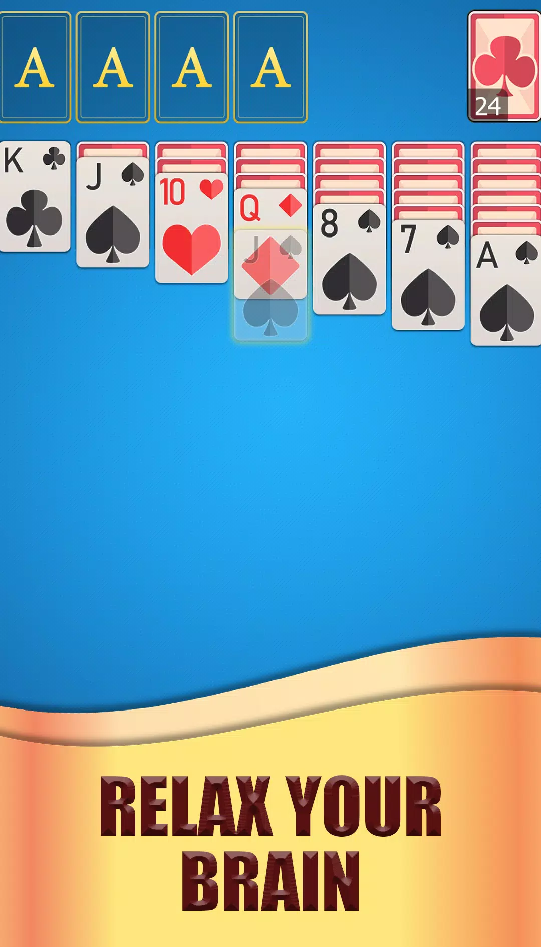 Classic Klondike Solitaire Скриншот 3